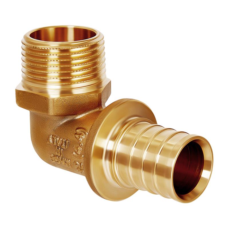 HOOBS Угольник прямой переходной с наружной резьбой HB-PEXLM-324411