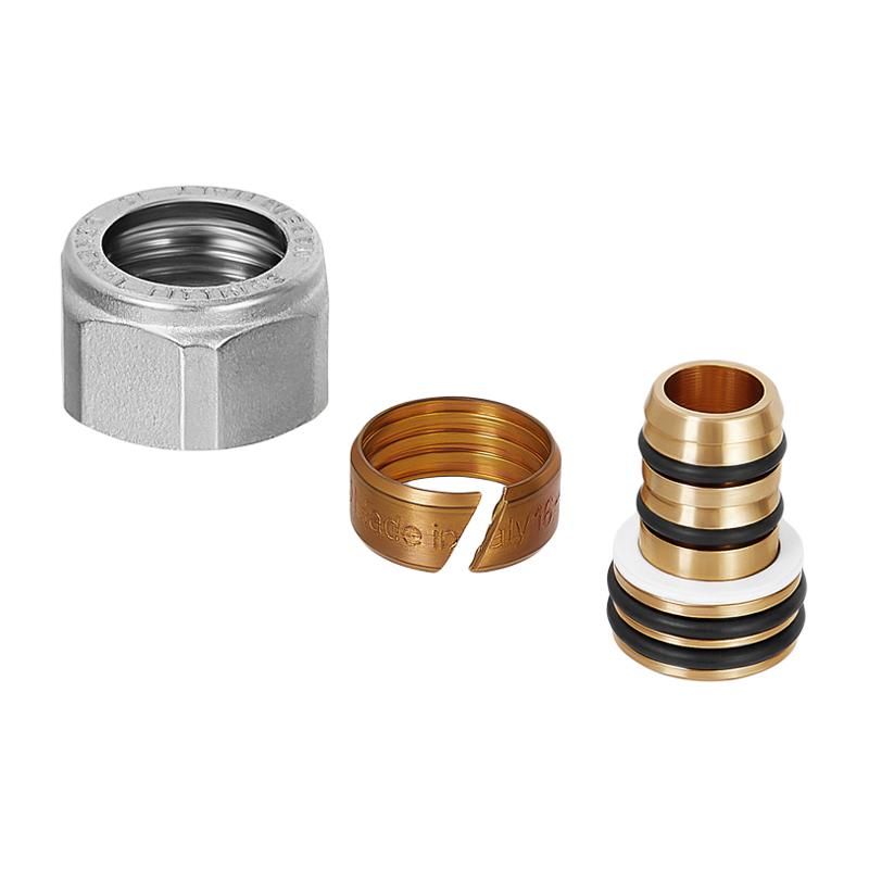 HOOBS Резьбозажимное соединение PE-X/Al/PE-X (М.П.) 3/4