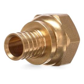 Переходник D 16×1/2' НГ латунь CN