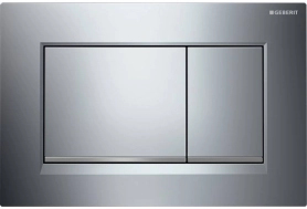 Sigma30 клавиша смыва, хром матовый