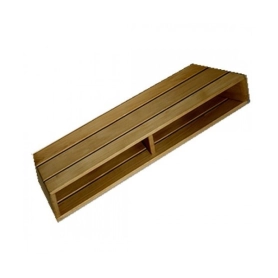 Деревянная ступенька для ванны 160 x 90/70 cм