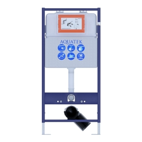 Инсталляция для подвесного унитаза Aquatek Standart 51