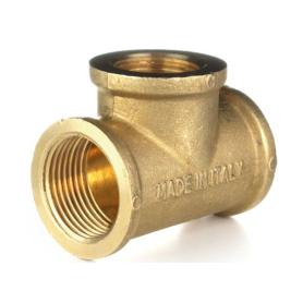 Тройник ВВВ латунь переходной