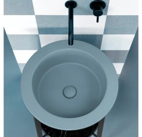 Catino Tondo Раковина 500 x 500 x 180 без отверстия для смесителя