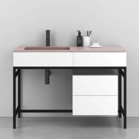 Milano Раковина 1200 x 500 x 180 с 1 отверстием для смесителя