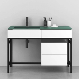 Milano Раковина 1200 x 500 x 180 с 1 отверстием для смесителя