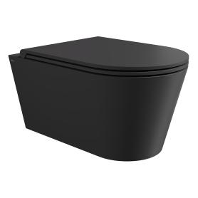 Hide Round Унитаз подвесной 570x370 безободковый без сиденья