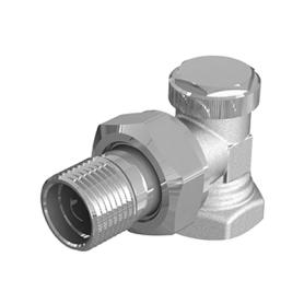 Вентиль отсекающий угловой 1/2' вр - 1/2' нр