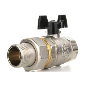 Кран шаровой Strong T нр-вр ручка-бабочка с нг