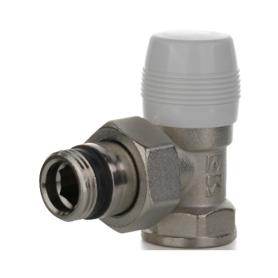 Вентиль отсекающий угловой НВ 1/2'×1/2' никелированный