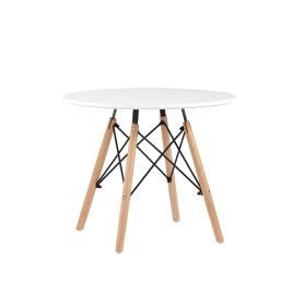 Стол круглый EAMES DSW SMALL D=60 на деревянных ножках (УТ000002115)