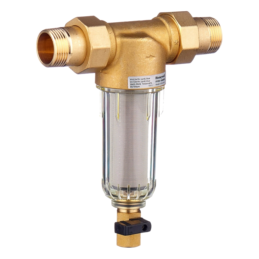 Honeywell Фильтр тонкой очистки холодной воды со штуцером и ключом FF06-1/2AABRU