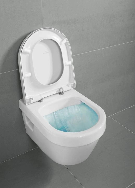 Villeroy&Boch Architectura Комплект Унитаз подвесной безободковый (с открытым смывным краем) с сиденьем микролифт