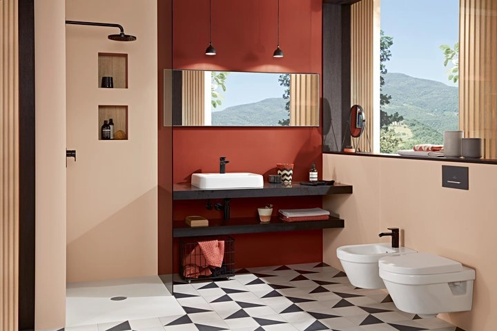 Villeroy&Boch Architectura Комплект Унитаз подвесной безободковый (с открытым смывным краем) с сиденьем микролифт заказать онлайн