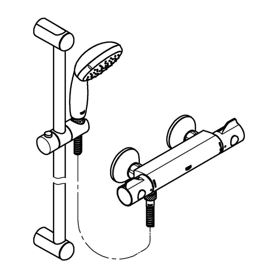 Купить Grohe Grohtherm 800 Термостат для душа