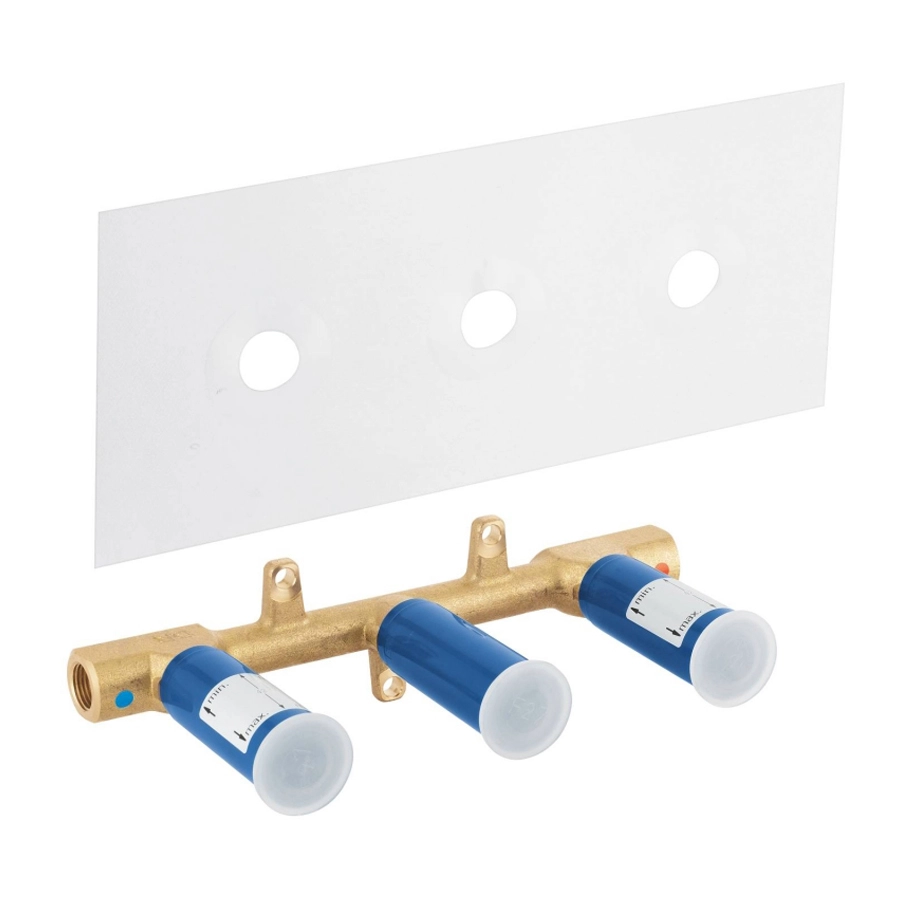 Grohe Ondus Встраиваемая часть смесителя для раковины на 3 отверстия 29025002