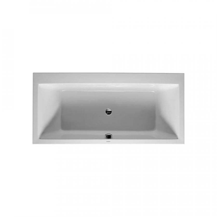 Duravit Vero Ванна прямоугольная встраиваемая или с панелями с двумя наклонами для спины 1900 x 900 мм белый 700136000000000
