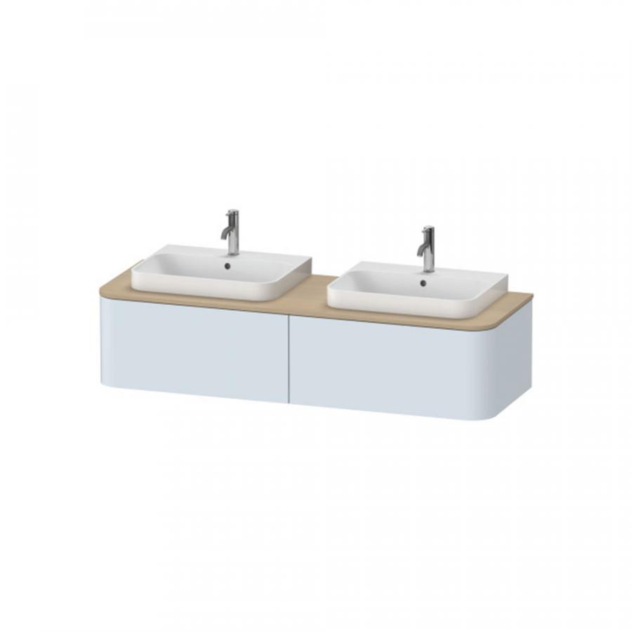 Duravit Happy D.2 Plus Тумбочка для подвесной консоли 1600 x 550 мм светло-голубой светло-голубой HP4946B9797 - Изображение 1