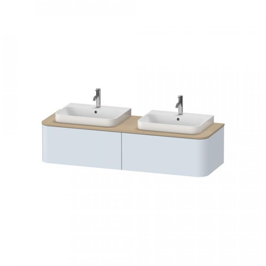 Duravit Happy D.2 Plus Тумбочка для подвесной консоли 1600 x 550 мм светло-голубой HP4946B9797