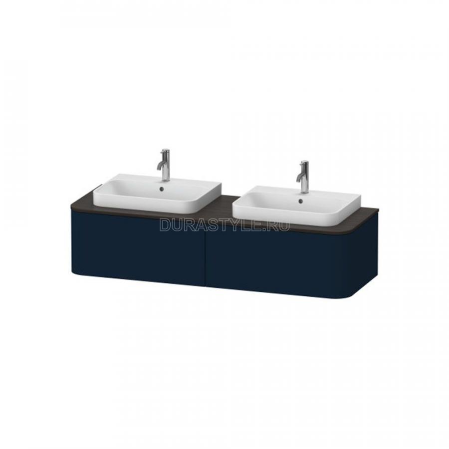 Duravit Happy D.2 Plus Тумбочка для подвесной консоли 1600 x 550 мм темно-синий HP4936B9898