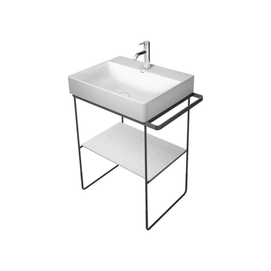 Duravit DuraSquare Консоль металлическая напольная черный 0031014600