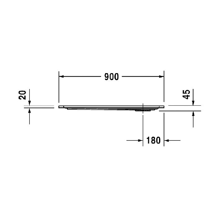 Duravit Starck tubs & showers Душевой поддон серый 720115000000000 - Изображение 5