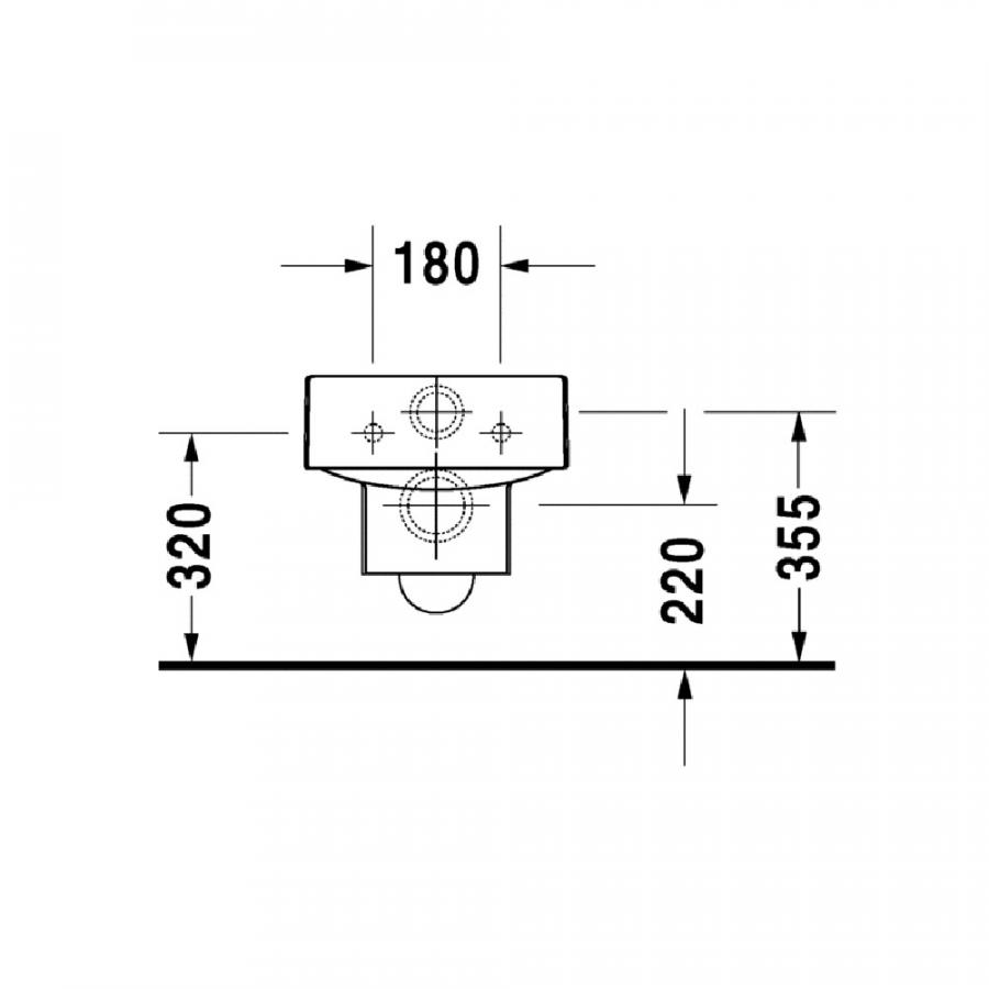 Duravit Vero подвесной унитаз длина 54,5 см 2217090064 - Изображение 4