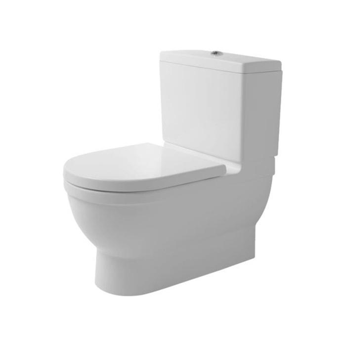Duravit Starck 3 Напольный унитаз в комплекте Big Toilet, длина 74 см 2104090000 - Изображение 2