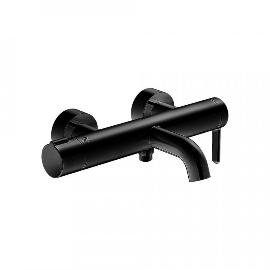 Duravit C.1 Однорычажный смеситель для ванны для стандартного монтажа черный черный C15230000046 - Изображение 1