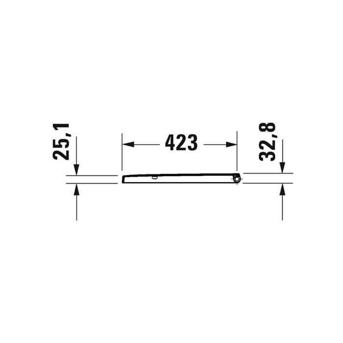 Duravit D-Code Унитаз подвесной в комплекте с сиденьем Soft Close 45770900A1 - Изображение 14