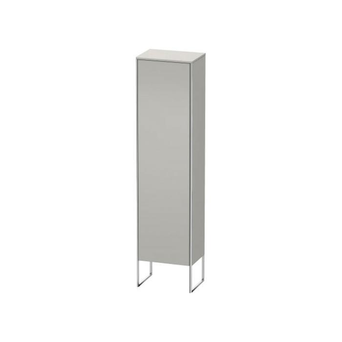 Duravit XSquare Высокий шкаф напольный левосторонний 500 x 356 мм серый бетон серый бетон XS1314L0707 - Изображение 1