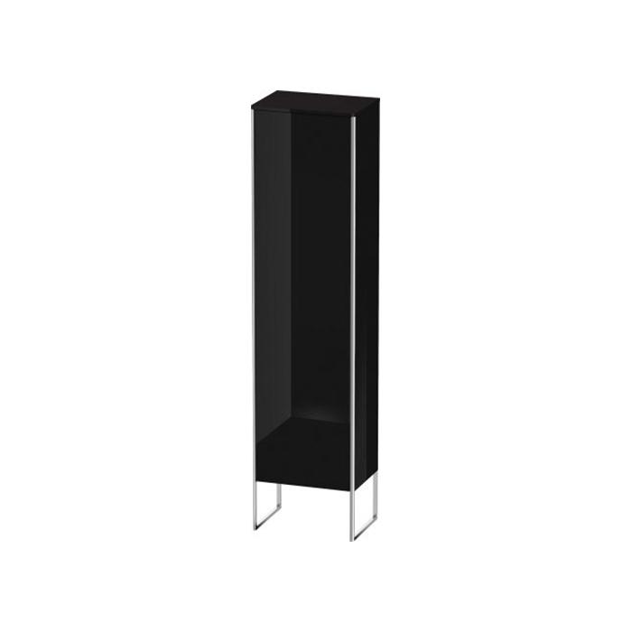 Duravit XSquare Высокий шкаф напольный левосторонний 500 x 356 мм черный XS1314L4040