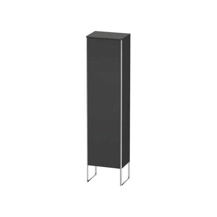 Duravit XSquare Высокий шкаф напольный левосторонний 500 x 356 мм графит XS1314L4949
