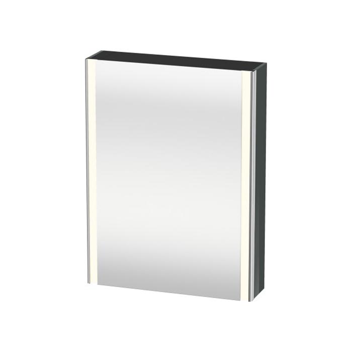 Duravit XSquare Зеркальный шкафчик левосторонний доломитово-серый XS7111L3838