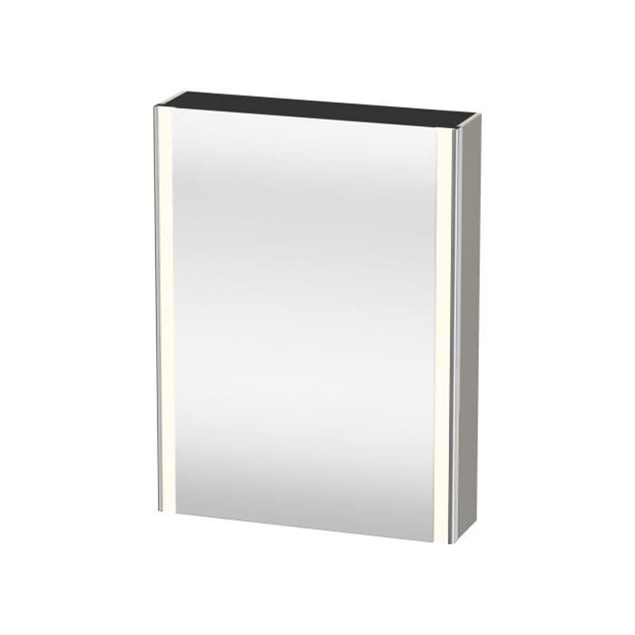 Duravit XSquare Зеркальный шкафчик левосторонний серо-коричневый XS7111L6060