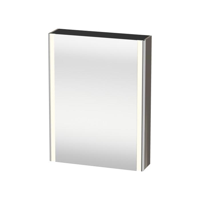 Duravit XSquare Зеркальный шкафчик правосторонний серый XS7111R8989