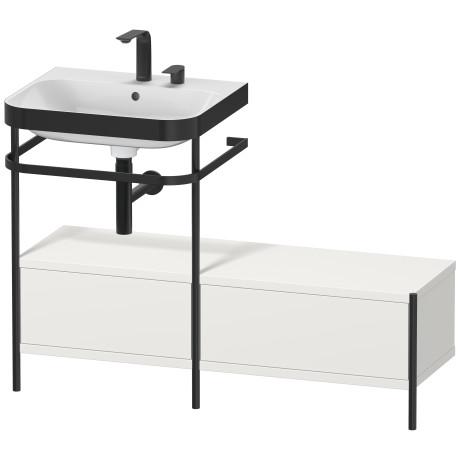 Duravit Happy D.2 Plus Мебельный умывальник c-bonded с напольной металлической консолью 1200 x 490 мм белый HP4760E3939