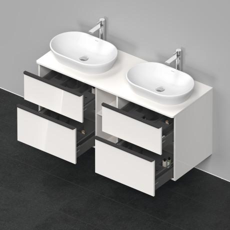 Duravit D-Neo Тумбочка подвесная 1400 x 550 мм белый
