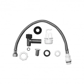 Комплект переходников для подключения посредине серый