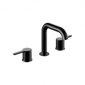 C.1 Смеситель для раковины на 3 отверстия черный