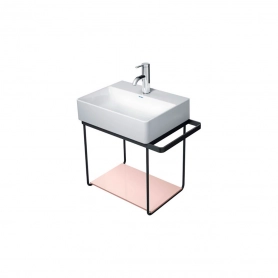 DuraSquare Стеклянные полочки абрикосово-жемчужный