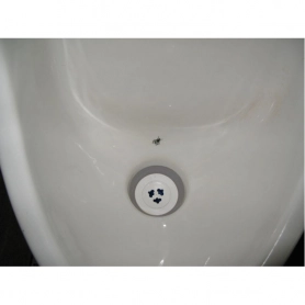 ME by Starck Писсуар Duravit Rimless® 0,5 л с питанием от батареек 300 x 350 мм белый