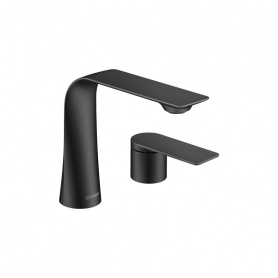 D.1 Смеситель для умывальника на 2 отверстия M черный