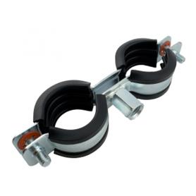 Двойной хомут с EPDM М8/M10 15-18 мм 3/8'