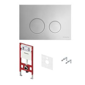 Комплект для установки подвесного унитаза с панелью смыва TECEspring LT