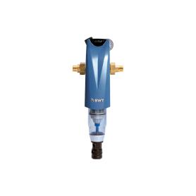 Фильтр механической очистки воды с автоматической обратной промывкой по времени и перепаду давления с редуктором давления и обратным клапаном INFINITY AP HWS
