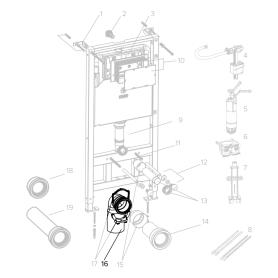 Фановый отвод DN110 TECESpring