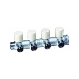MULTIFAR Коллектор регулирующий 3/4' НР-ВР 2 отвода М24×19