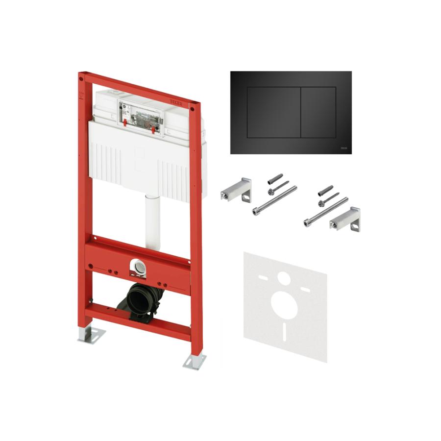 Купить TECE Комплект TECEbase 3.0 с латунным вентилем для установки подвесного унитаза с панелью смыва TECEnow