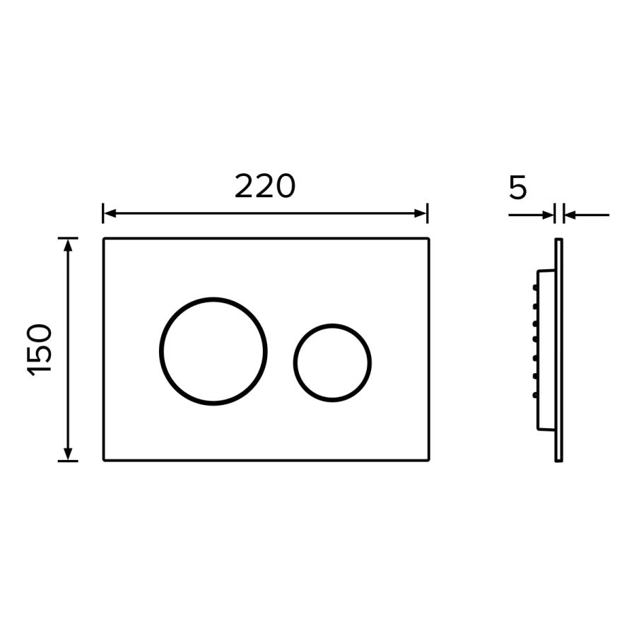 TECE Комплект TECEbase 3.0 с латунным вентилем для установки подвесного унитаза с панелью смыва TECEloop заказать онлайн